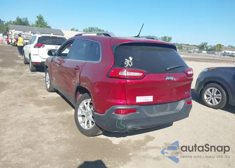 2017 Jeep Cherokee Latitude Fwd from USA, damaged, VIN 1C4PJLCB0HW507824